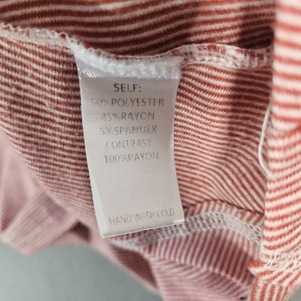 Easel Womens Large Oversized Boho Patchwork Short… - image 7